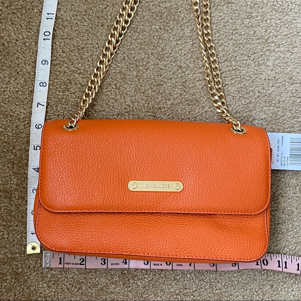 Leather mini handbag